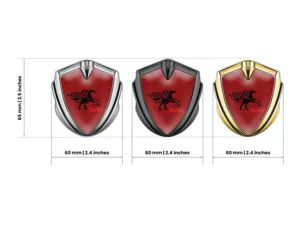 Silikon Emblem Abzeichen Robustes Premium Feeling